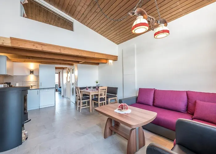 Apartmán Haus Sonas - With Bedroom & Loft Sleeping Area